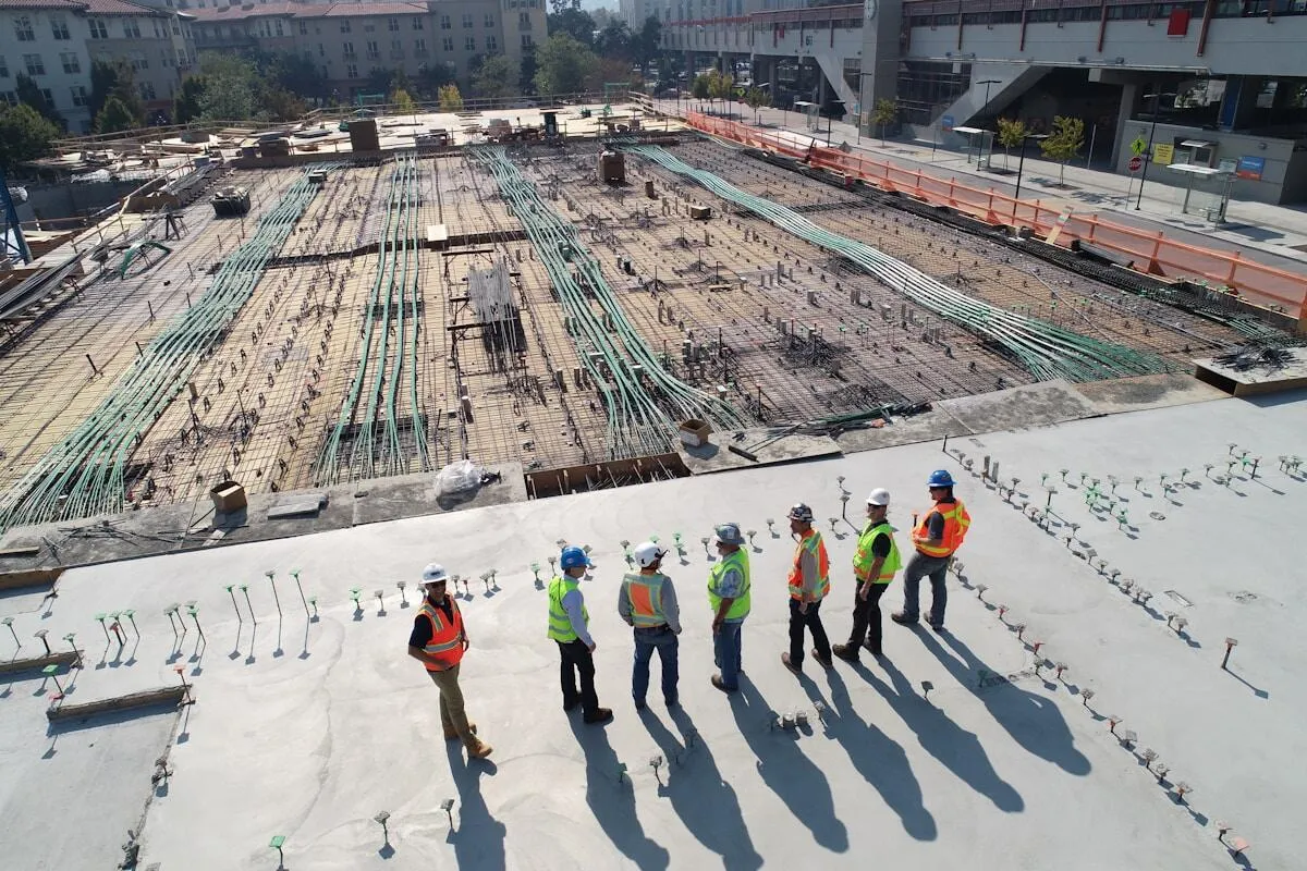 California construction employer team